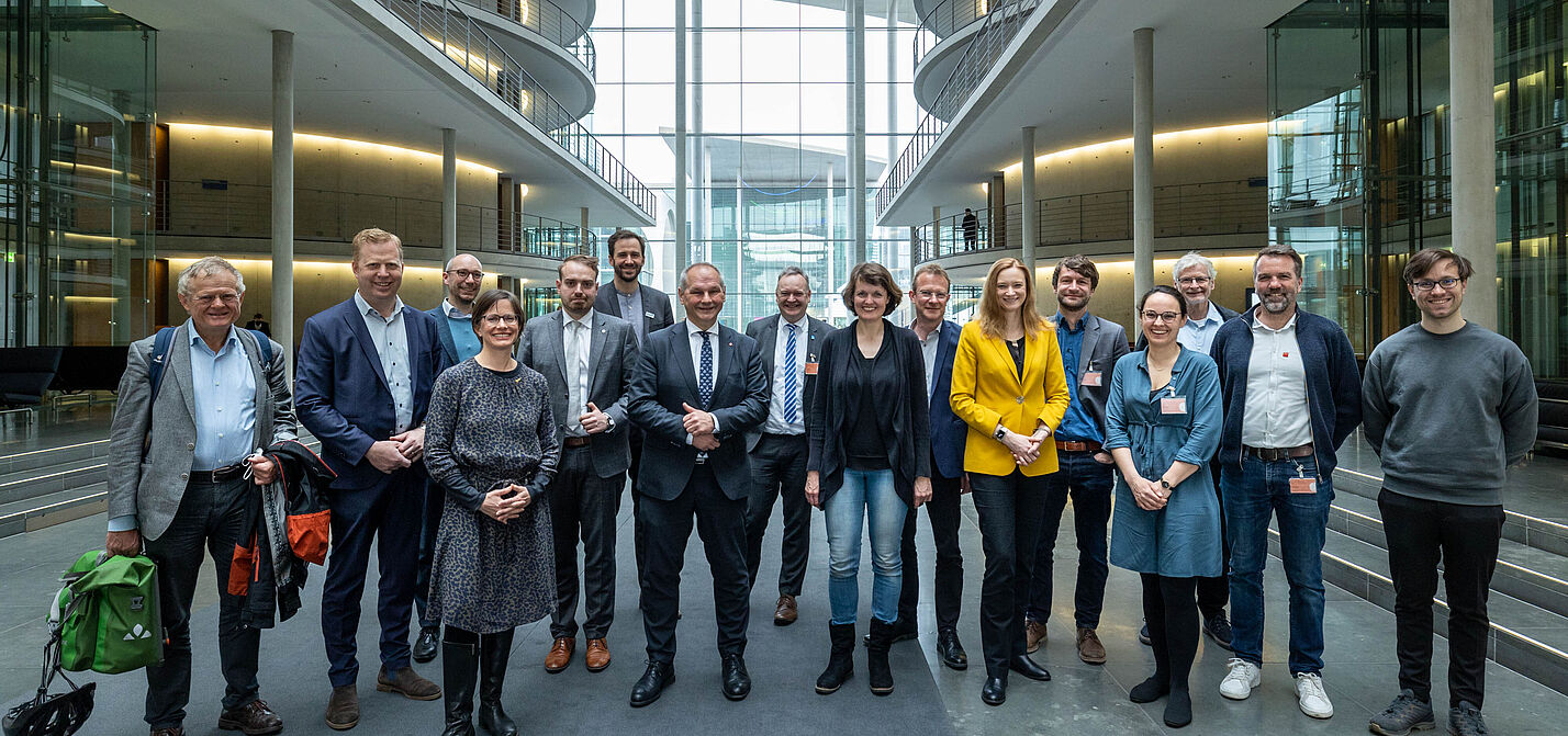 Gründung des Parlamentskreises Fahrrad am 8. April 2022