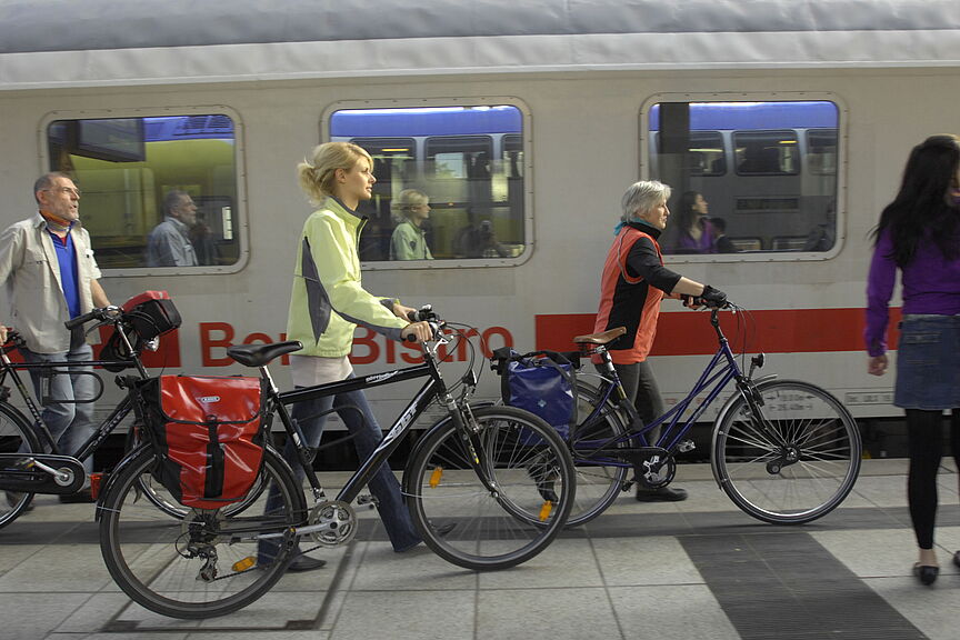 Fahrradmitnahme in der Bahn Fahrradmitnahme in der Bahn