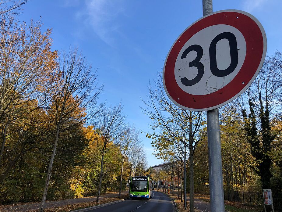 Tempo 30 Verkehrsschild Tempo 30