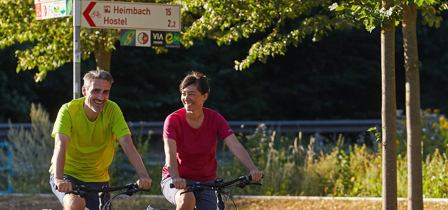 Unterwegs auf dem Rad im Urlaub